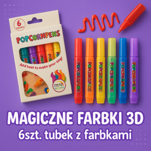 Magiczne farbki 3D 🎨EFEKT POPCORNU 🍿